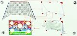 Torwand für drinnen und draußen mit Ball - 2