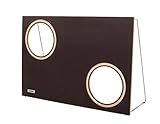Wandkick Miniball Holztorwand bolzplatzbraun