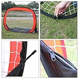 2 in 1 Pop Up Fußballtor und Torwand - 7
