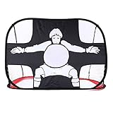 2 in 1 Pop Up Fußballtor und Torwand - 3