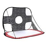 2 in 1 Pop Up Fußballtor und Torwand - 4