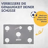 Torwand 3 Meter mit 5 Schußlöchern - 2