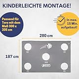 Torwand 3 Meter mit 5 Schußlöchern - 4